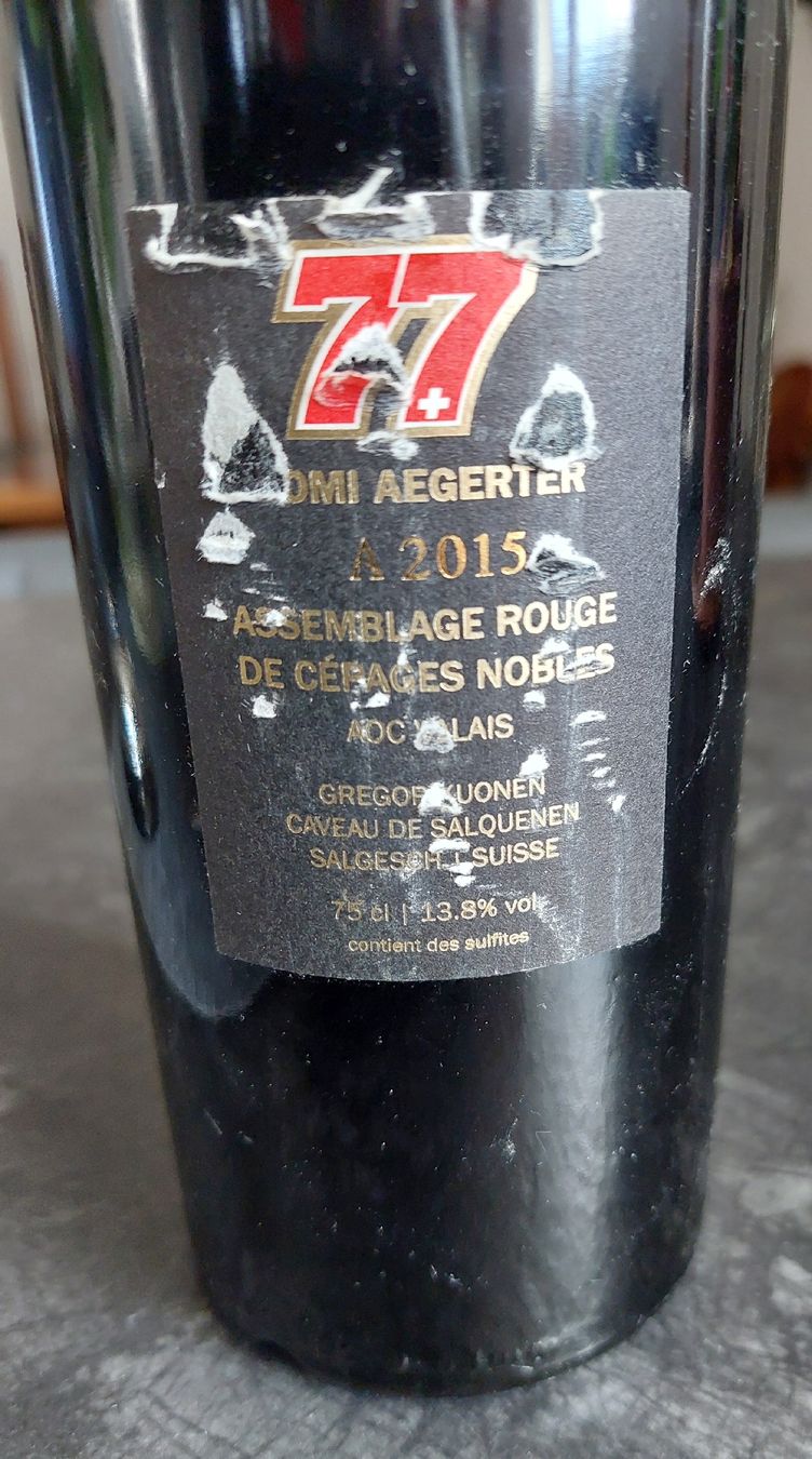 Vino: Domi Aegerter 77 Rotwein – Nuovo (secondo la descrizione) da Kilchberg ZH venduto da H-D 2