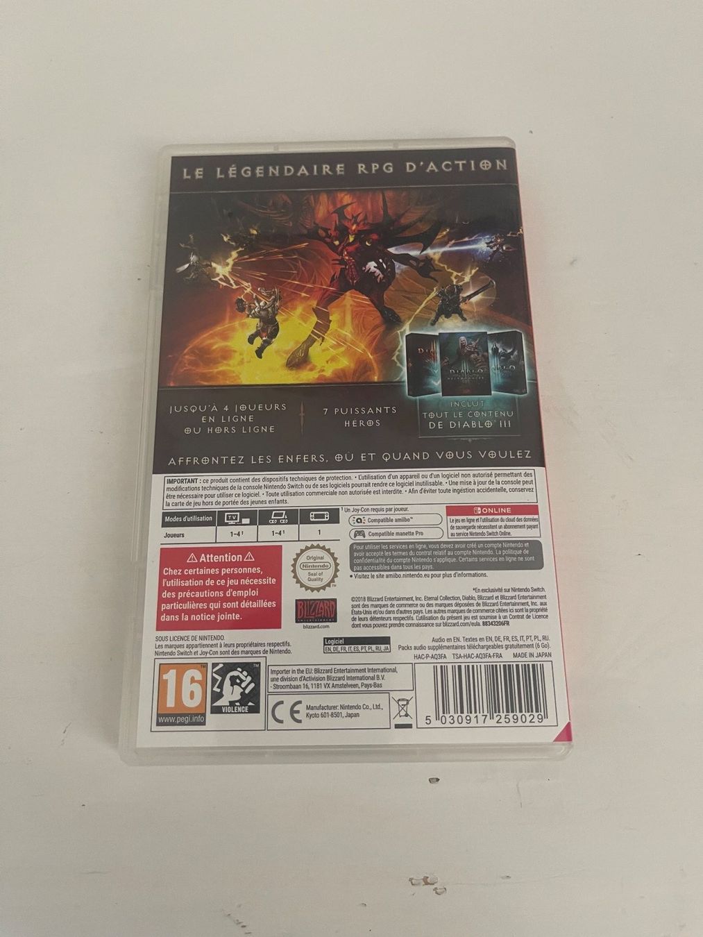 Spiele: Jeu Switch Diablo Eternal Collection – Gebraucht aus Renens VD von fra_2rxn 1