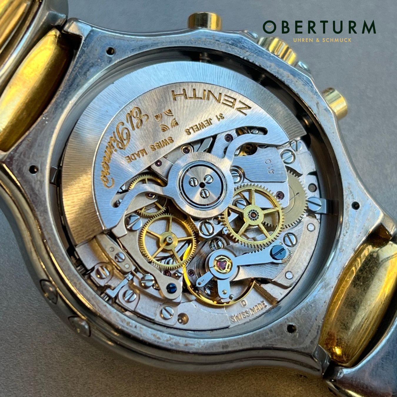 Zenith Orologi: Zenith Academy Mondphase Chronograph El Primero – Usato da Brugg AG venduto da Oberturm 1