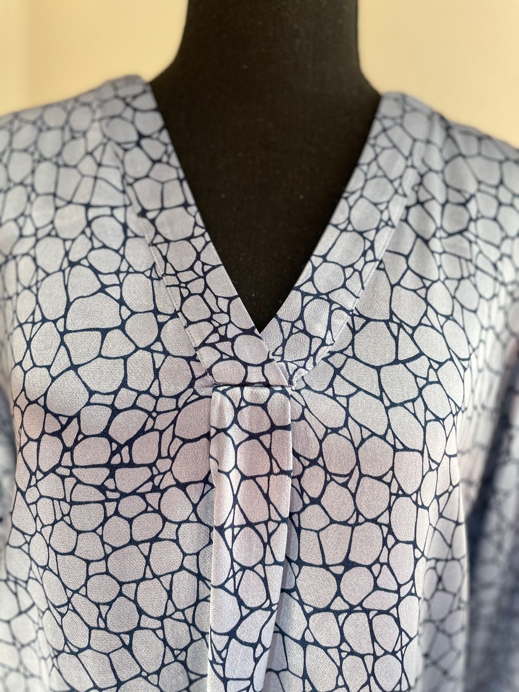 Blusen: Bluse von CULTURE Gr. S blau gemustert – Neu (gemäss Beschreibung) aus Birsfelden von Nic21 1