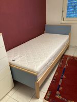 Bett komplett mit Lattenrost und Matratze 