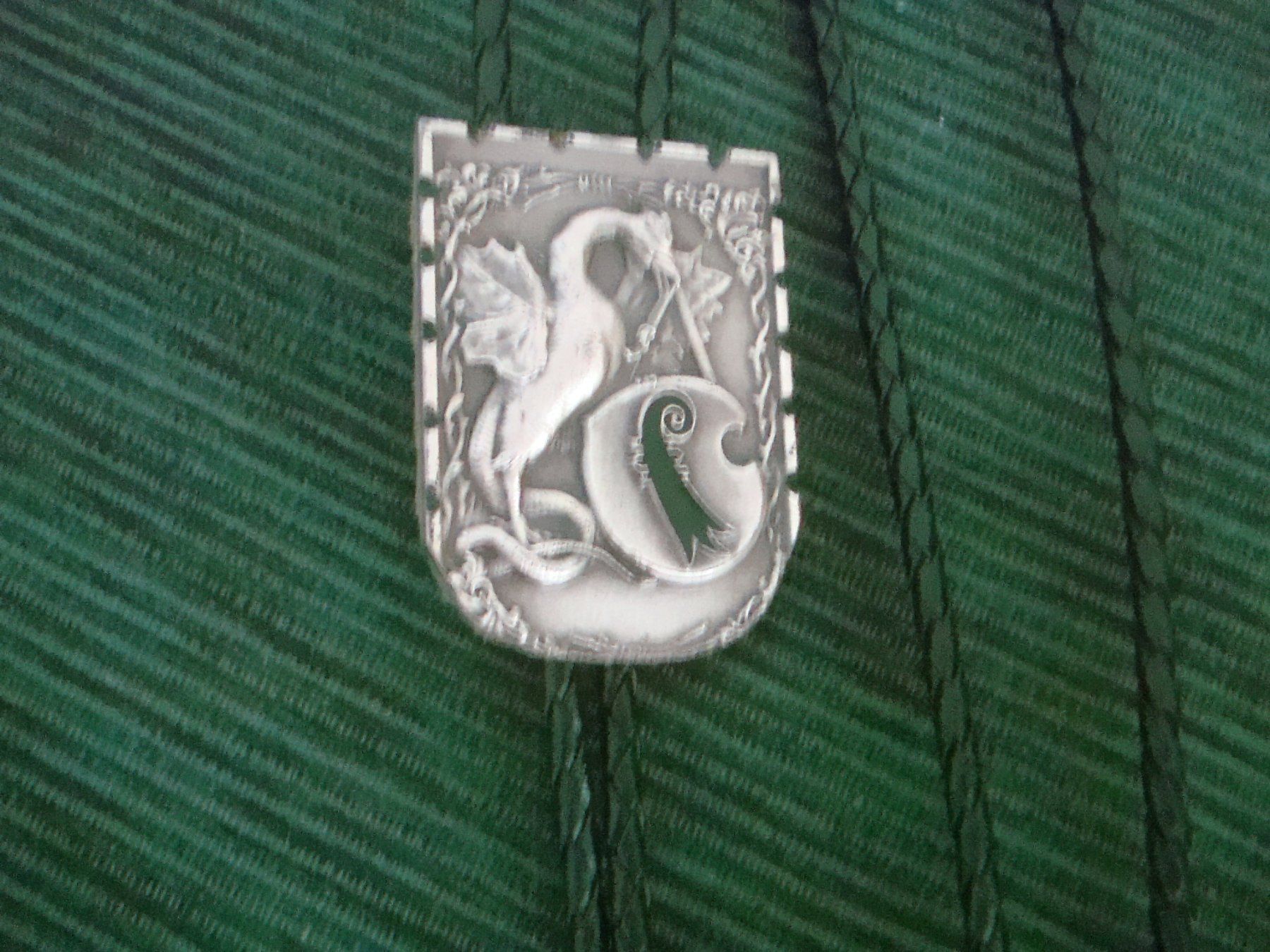 Cravatte: Basler Wappen - 2 Bolo Krawatte - Vintage – Usato da Neuenegg venduto da flohcante 2