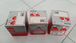 K..61 R T R) Infrarot-Wärmelampe Set 3x 100 W