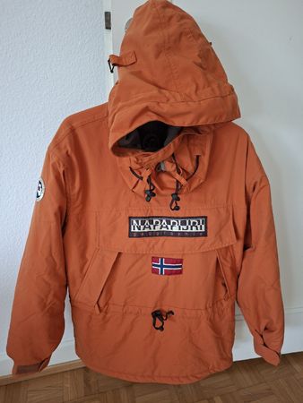 Veste Napapijri Anorak Orange Taille M