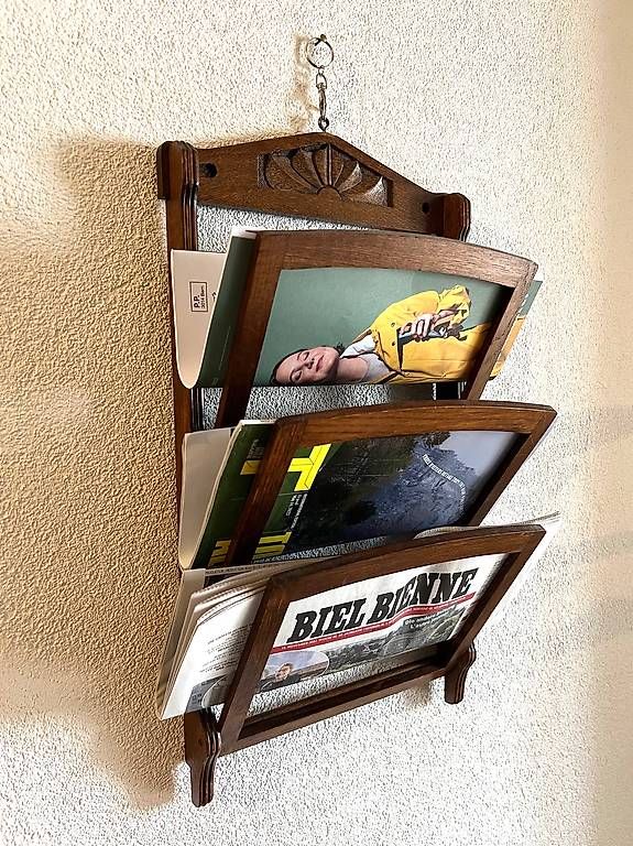Riviste & Magazine: Vintage Magazin / Zeitung Halter – Usato da Biel/Bienne venduto da lef_2jnx 1