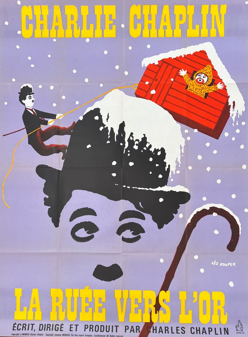 Foto & Immagini: Affiche de cinéma Charlie Chaplin – Usato da Orbe venduto da Watchivore