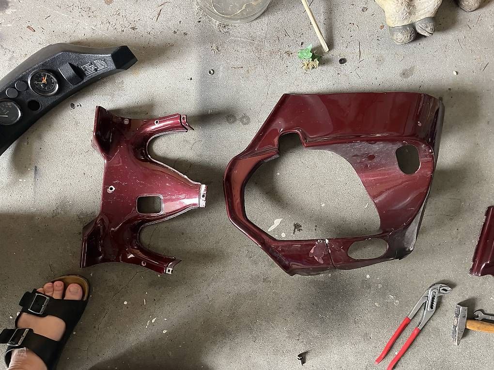 BMW Tutti i ricambio per moto: Verkleidung komplett zu BMW R100RT – Usato da Steinhausen venduto da Hoelgi 2