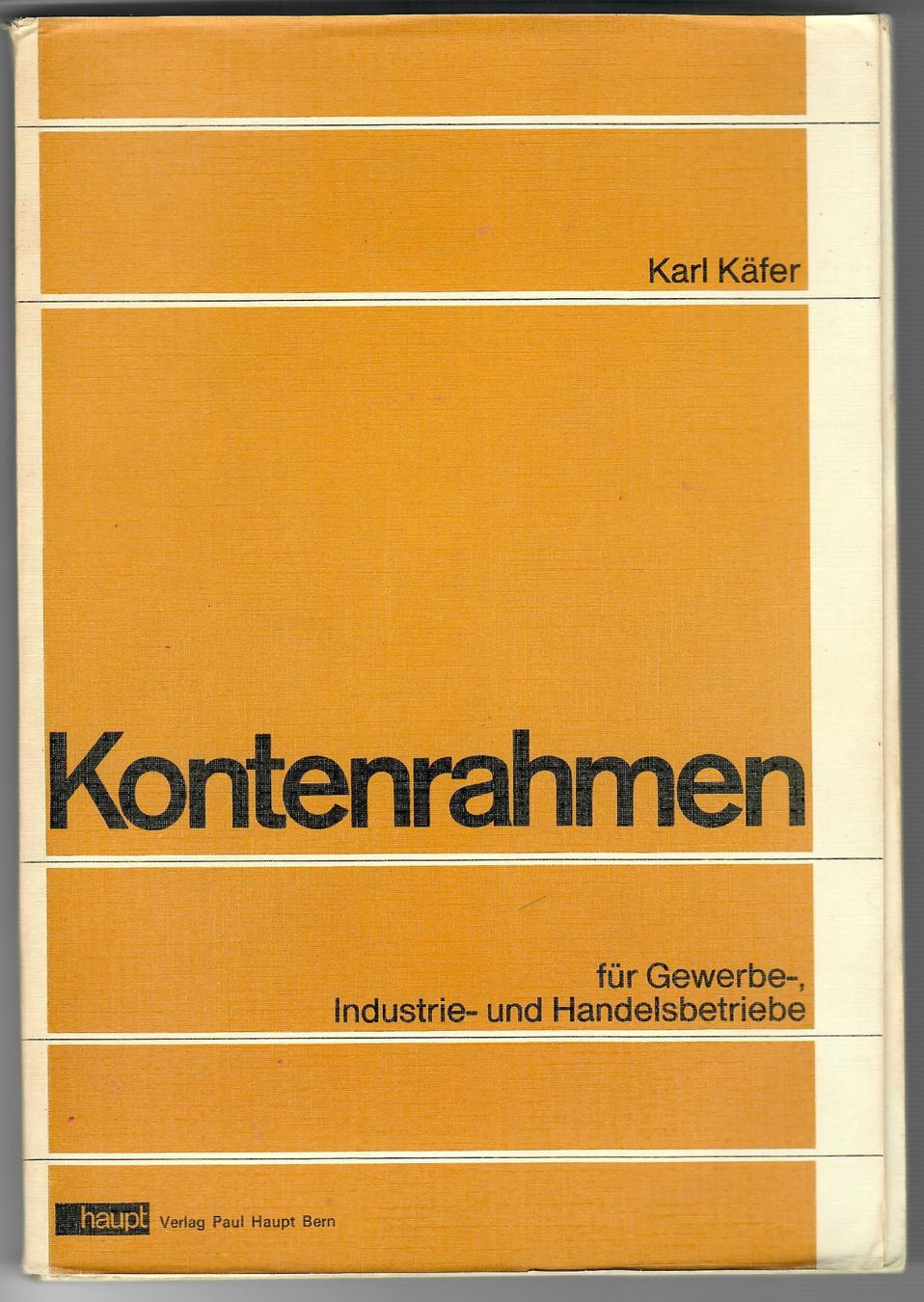 Bücher: Kontenrahmen Karl Käfer – Gebraucht aus Hinterkappelen von 5CH