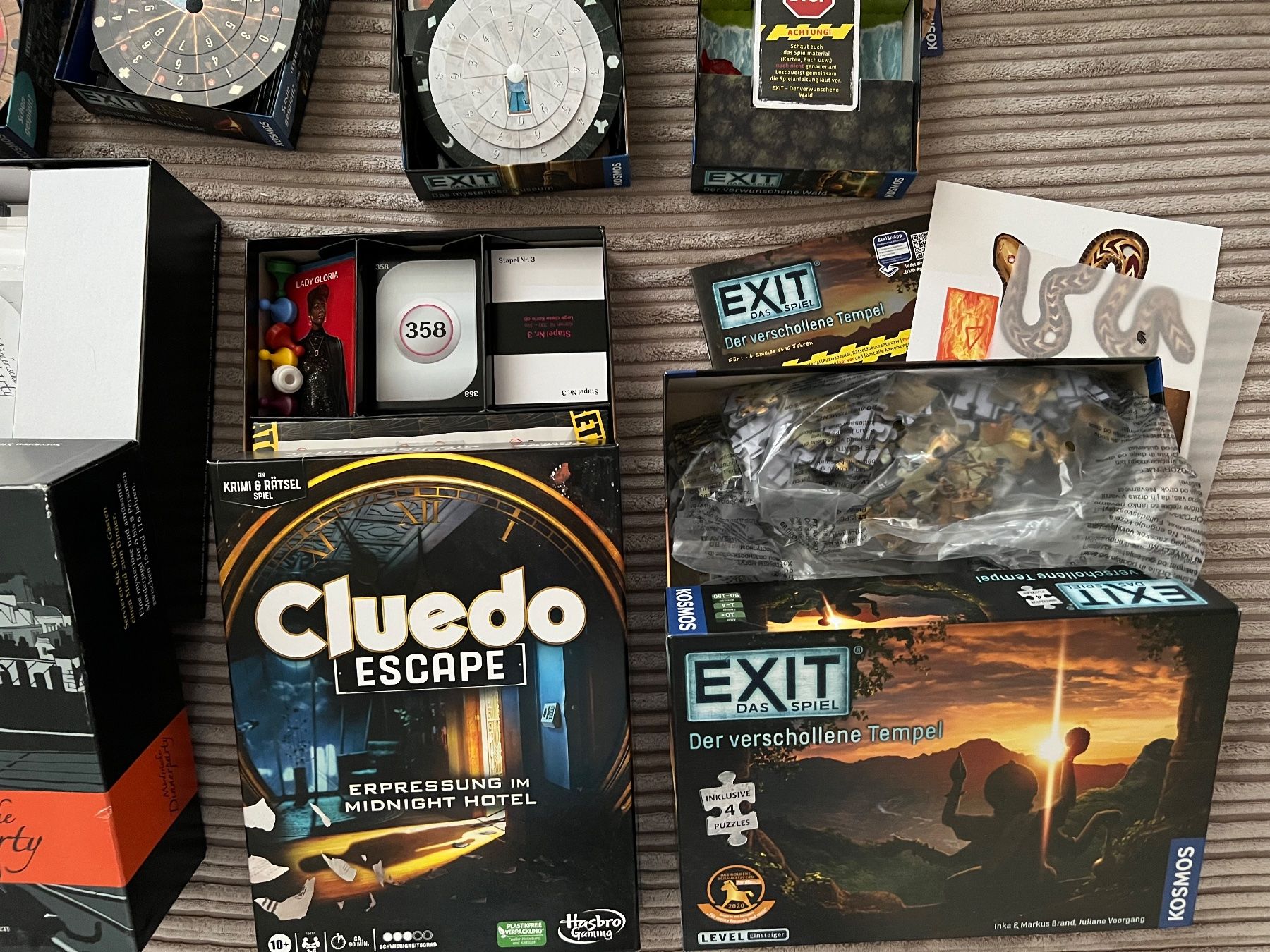 Jeux: Escape-Spiele (Exit) – D'occasion à Steinhausen par gendai 3