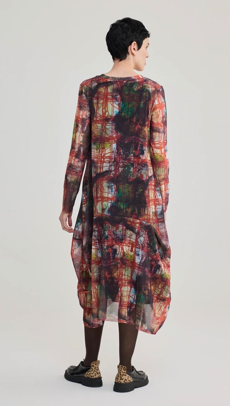 Luukaa Kleider: Robe imprimée LUUKAA multicolore,  Taille 2, AW2026 – Neu und originalverpackt aus Morges von sandy069 8