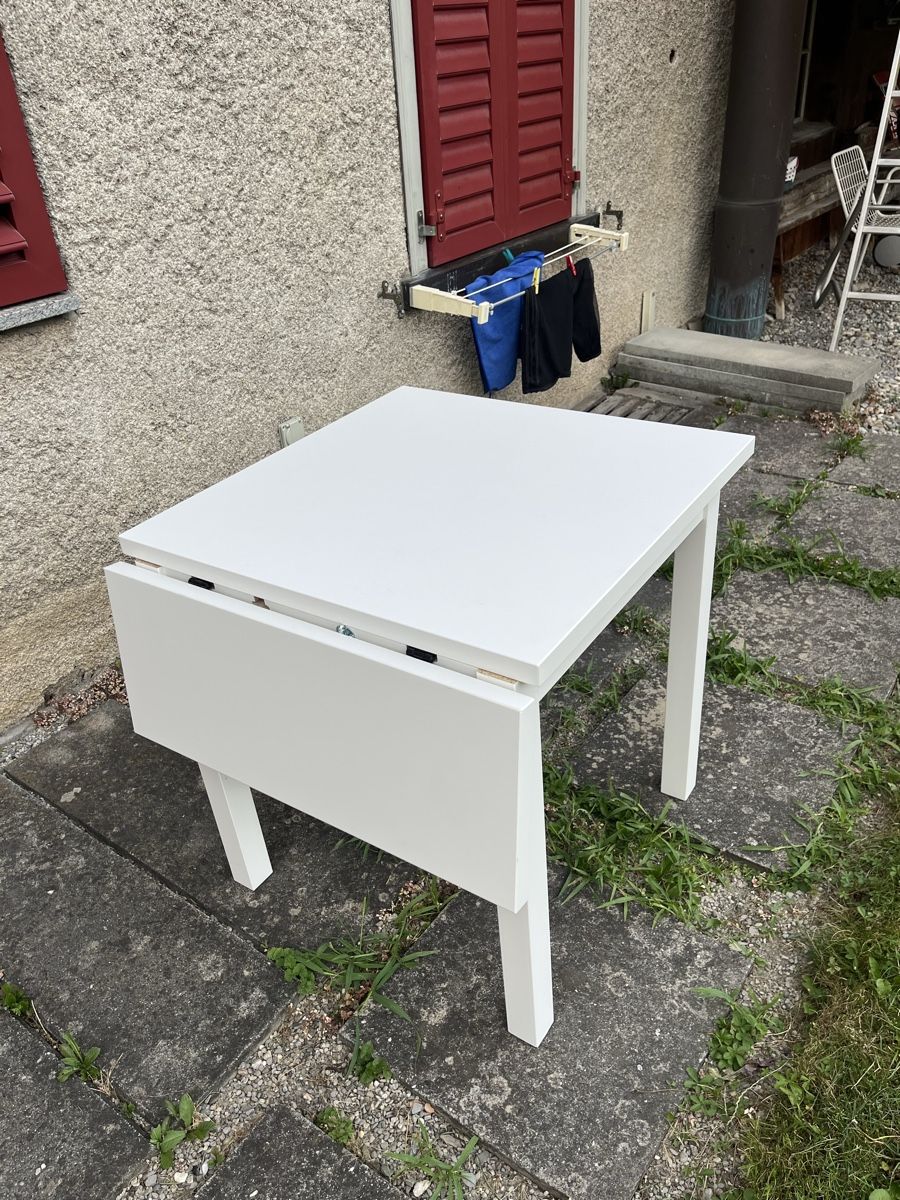 Ikea Tische: Ausziehtisch weiss – Gebraucht aus zizers von VintageLover21 2