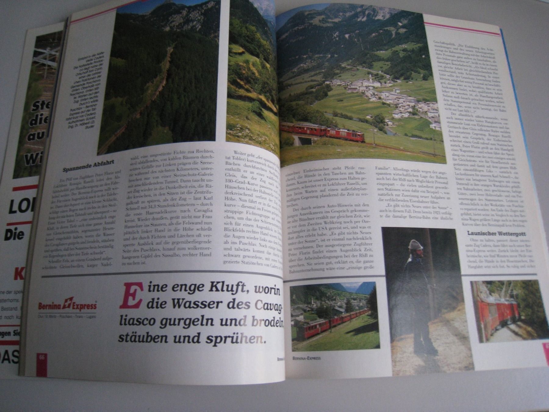 Riviste & Magazine: Lokispezial Nummer 5, Bernina-Express,  1993 – Usato da Buchs ZH venduto da swiss-train 8