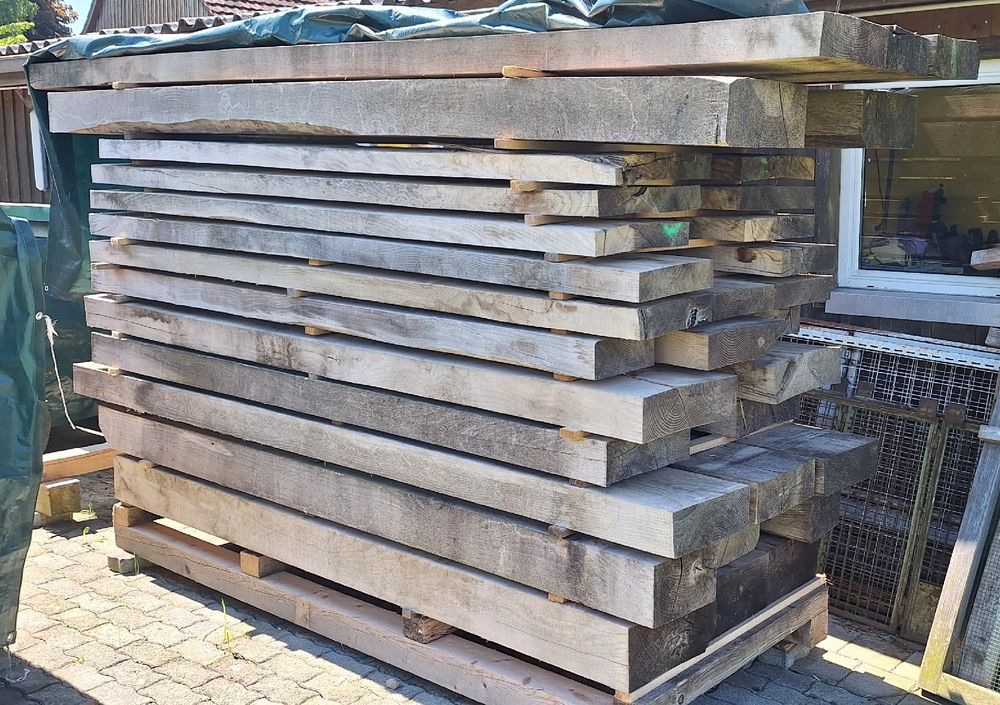 Articoli in legno: Eschenbretter/Balken Luftgetrocknet – Nuovo (secondo la descrizione) da Waldkirch venduto da bauprofi87