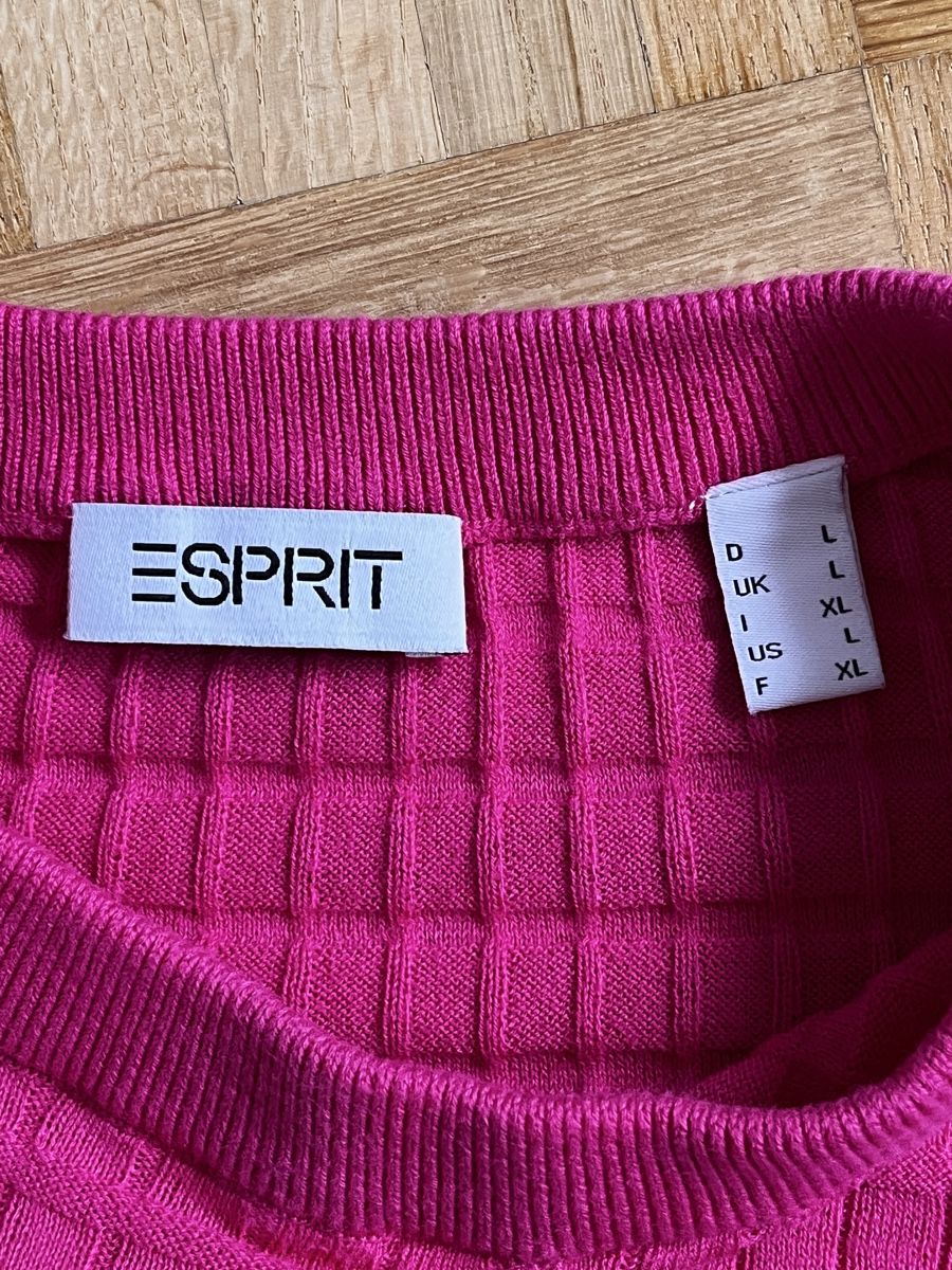 Esprit Pullover & Sweatshirts: Esprit Damenpullover, Gr. L, pink, Baumwolle, neuwertig! – Gebraucht aus Zürich von Kleanthy 4