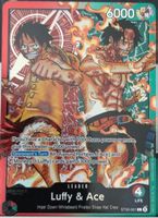 One Piece TCG - ST30-001 Leader Luffy & Ace