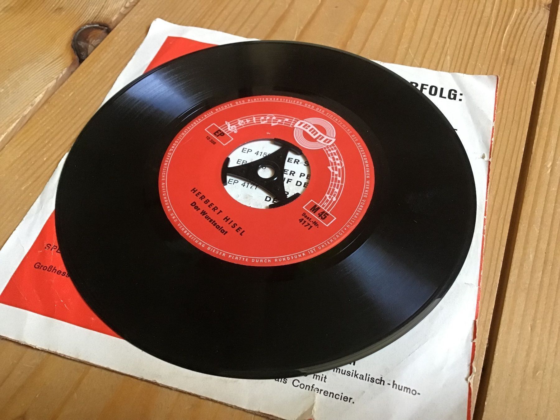 Dischi in vinile: single, Peter Hisel, der filmstar – Usato da liestal venduto da makai05 3