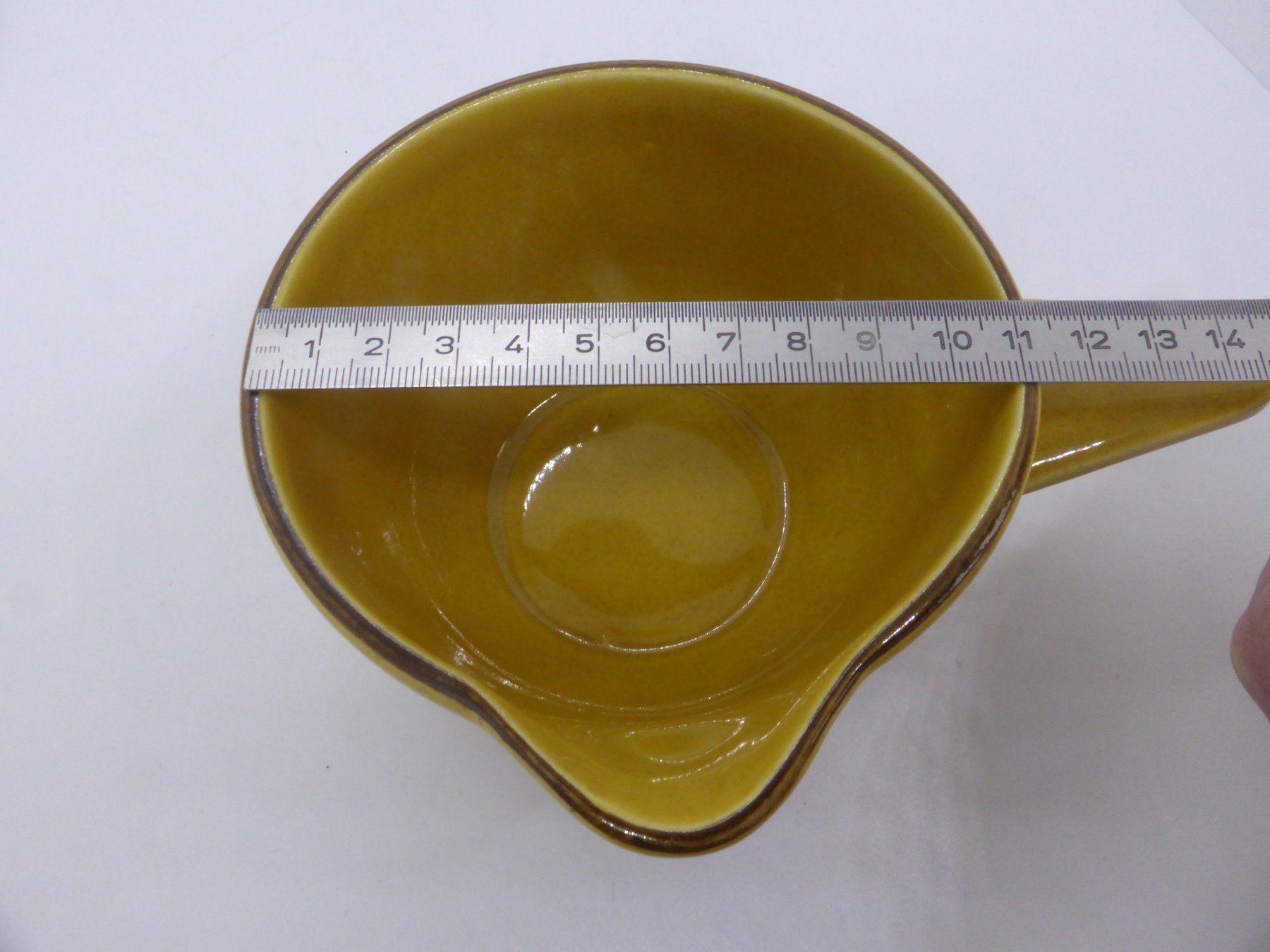 Rössler Ciotole: Rössler décor "muscade" saucière avec manche pratique – Usato da Porrentruy venduto da Kim017 5