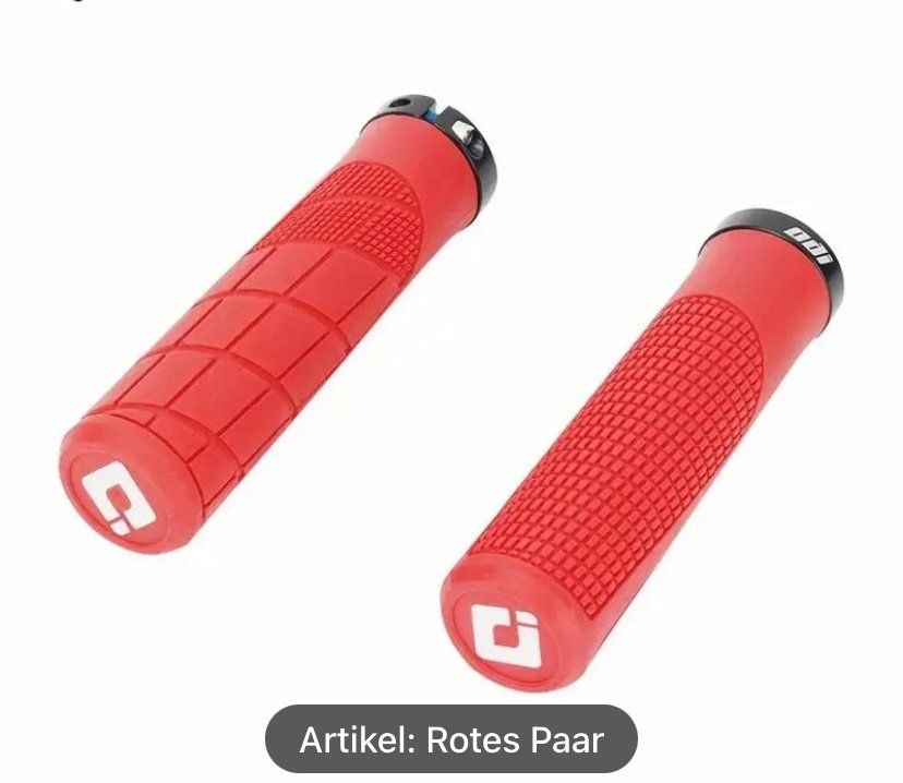 Pezzi di ricambio: Fahrrad / Velo / Lenkergriff rot – Nuovo e nell'imballaggio originale da Zollbrück venduto da shop_2016
