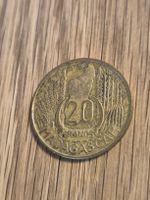 Madagaskar 20 Francs 1953 Münze - selten!