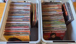 SUPER: 300 SCHLAGER SINGLES ab 60er Jahre, TOP!