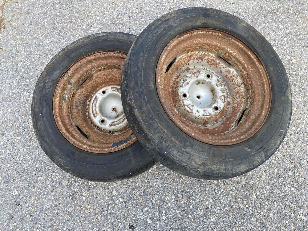 Felgen zu Renault R4, R5 drei Loch (Gebraucht) in Altendorf für CHF 1 ...