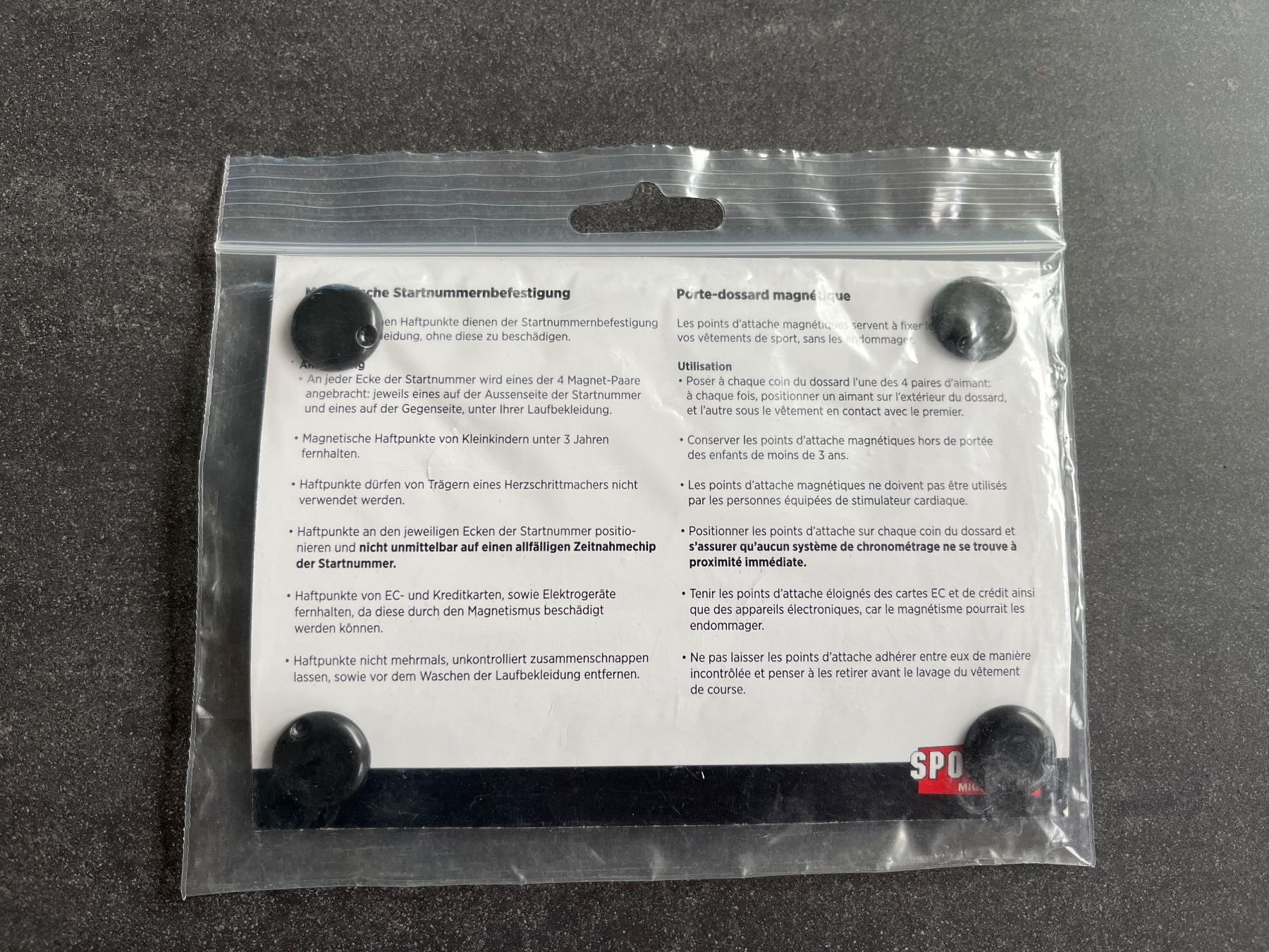 Calamite: Magnetische Startnummernbefestigung – Nuovo e nell'imballaggio originale da Aarau venduto da Swifty03 1