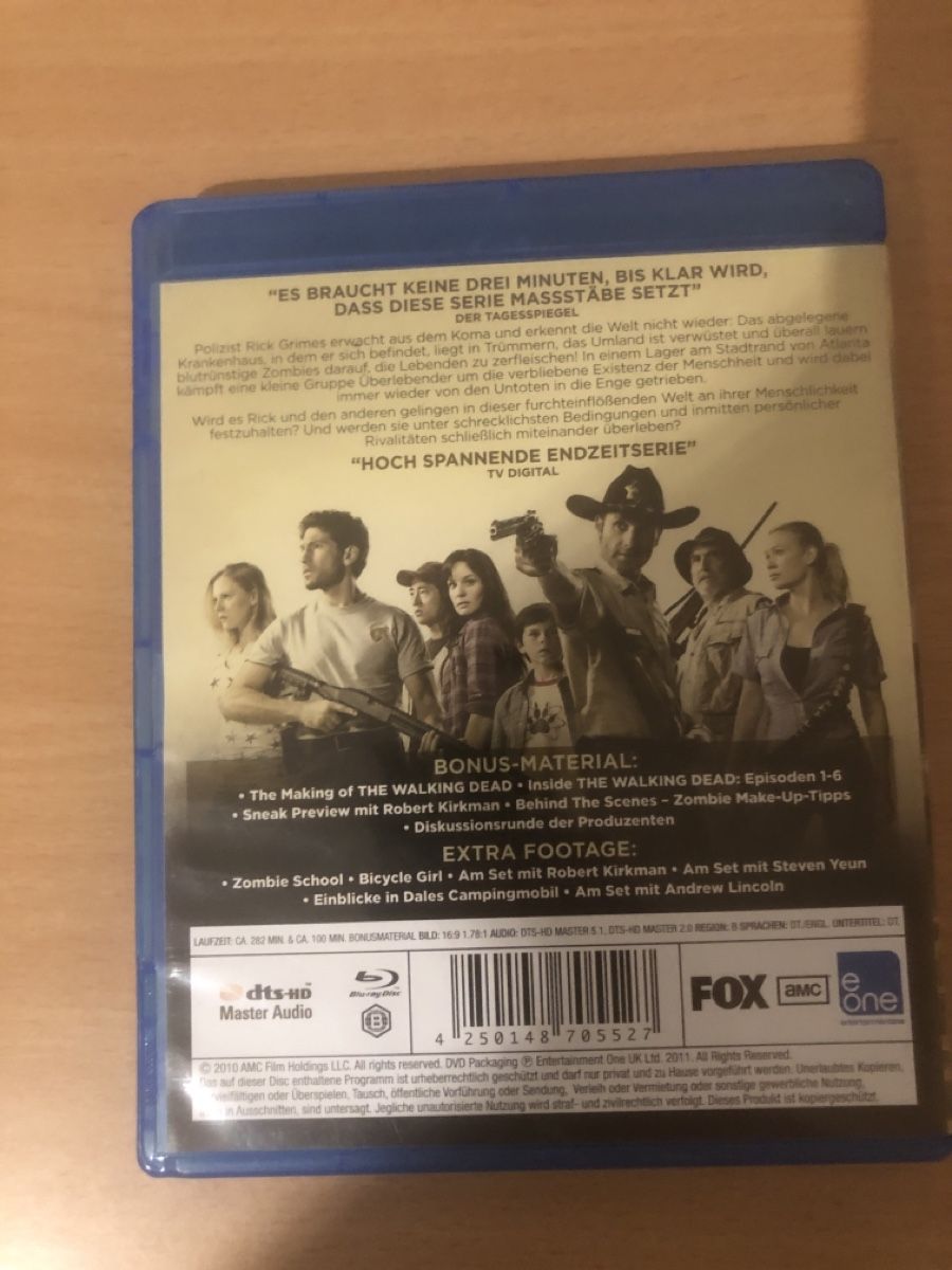 Tutti i DVDs: Walkind dead staffel 1 – Usato da Seengen venduto da Predator86 1