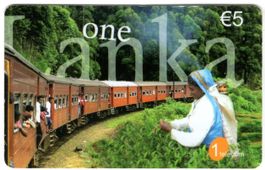 Eisenbahn - seltene "One Telecom" Telefonkarte