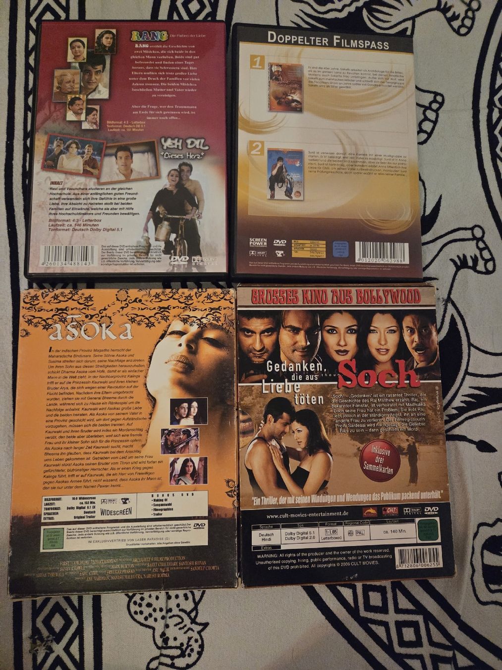 Tutti i DVDs: 4 DVD – Usato da Burgdorf venduto da tamaraw03 1