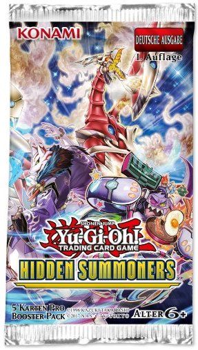 Yugioh Carte collezionabili: Yu-Gi-Oh! Hidden Summoners Booster Pack DE – Nuovo e nell'imballaggio originale da Basel venduto da LegacyLink