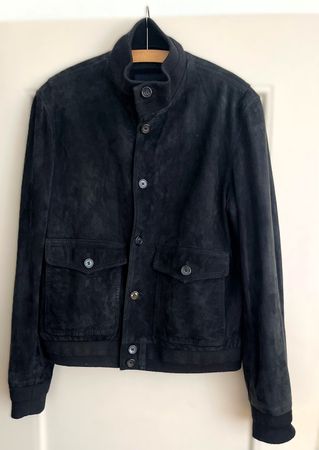 Hackett London Herren Wildlederjacke Gr. L