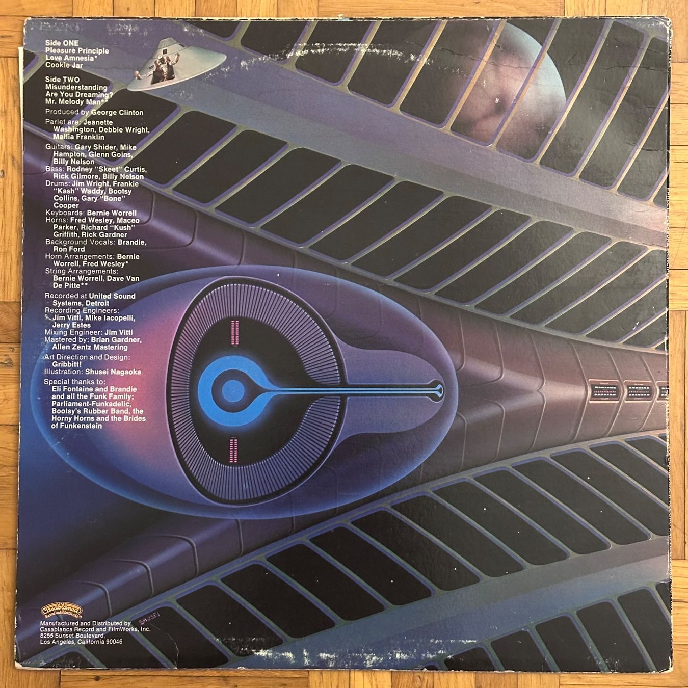 Vinyles: LP - Parlet - Pleasure Principle – D'occasion à Breganzona par Onairda75 1