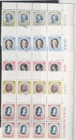 Italien 1974, Berühmte Italiener. Serie Eckrand serie (8er-)