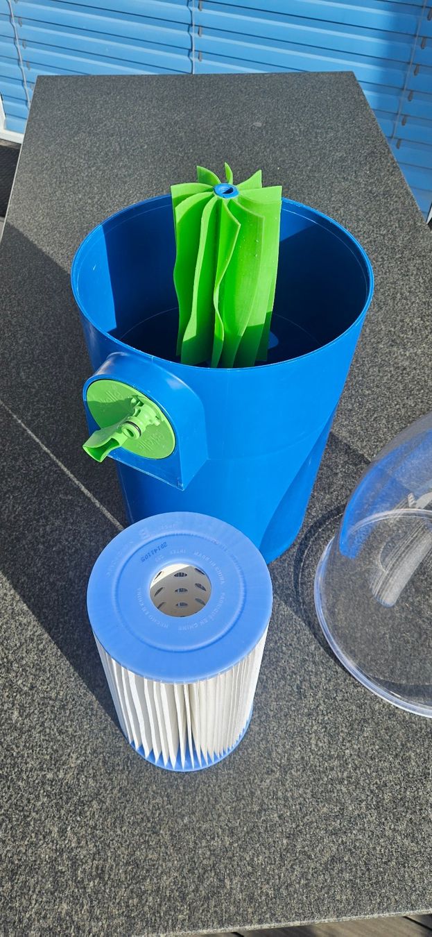 Schwimmbad-Zubehör: Pool-Filterreiniger – Gebraucht aus ZIHLSCHLACHT von Raja9 3