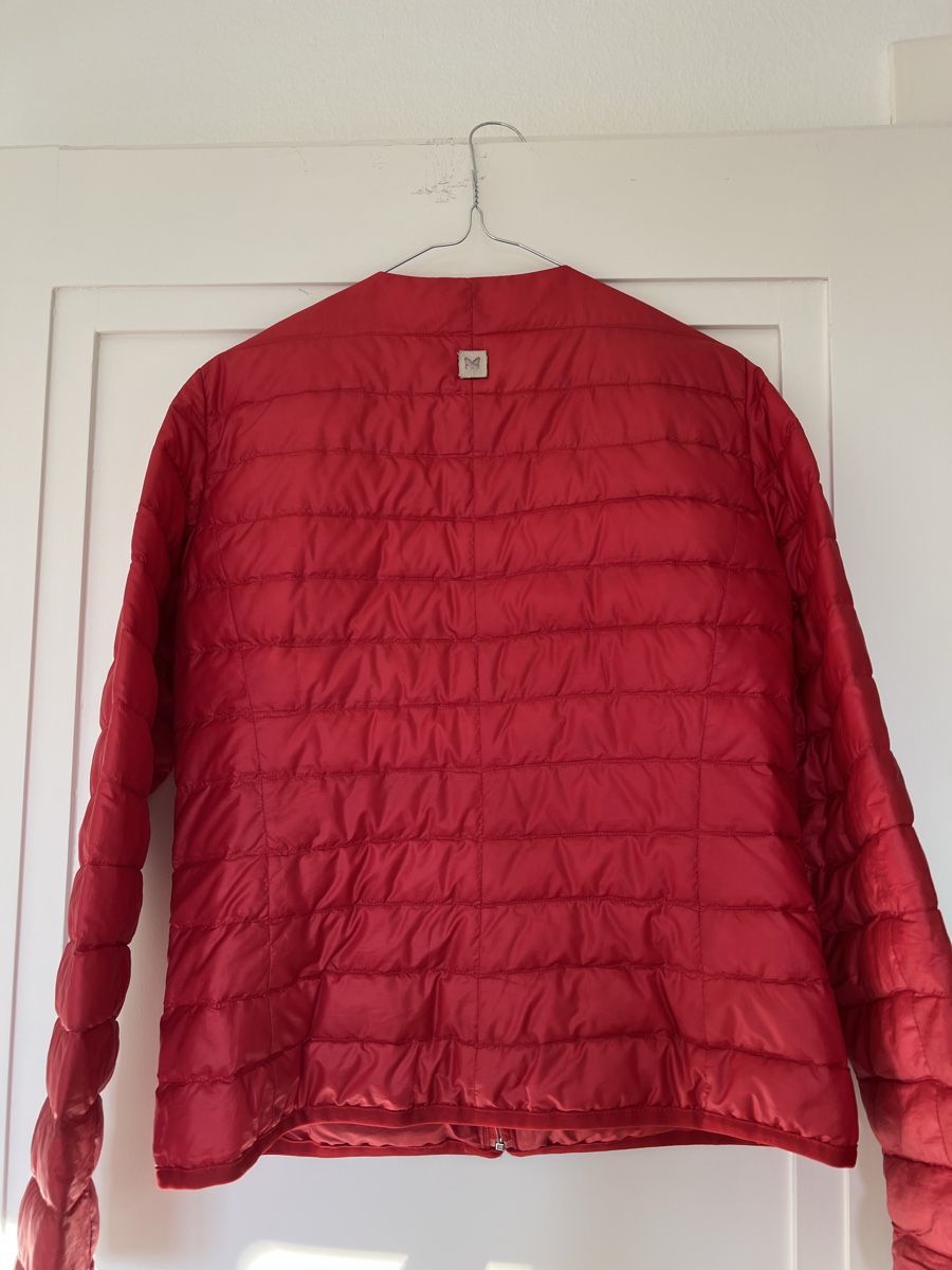 Max Mara Giacche: Max Mara Weekend Damen Steppjacke Rot Daunenjacke – Usato da Zürich venduto da Ju777 1