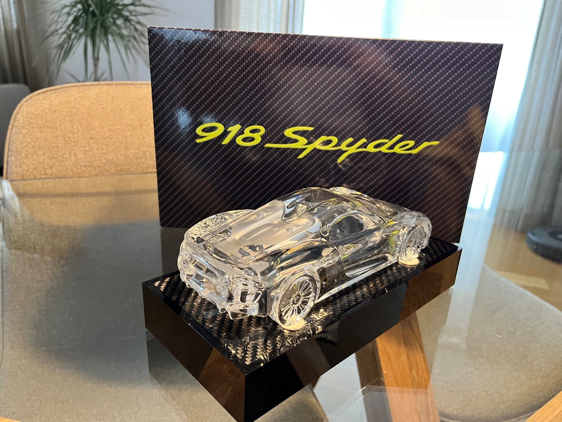 Porsche Modellini d'auto: Porsche 918 Spyder Glasmodell – Usato da Kradolf venduto da Zimi78 4