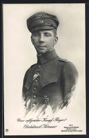 Foto-AK Sanke Nr. 445: Oberleutnant Kirm