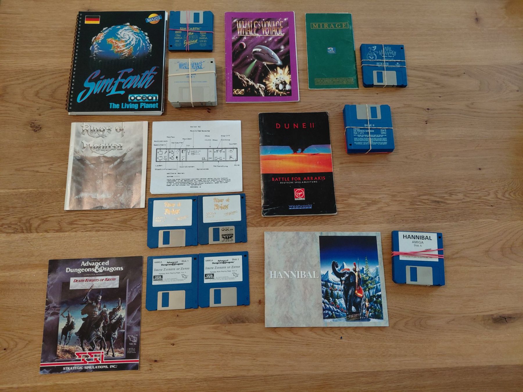 Commodore PCs: Amiga Spiele Paket – D'occasion à Beringen par Beringen75