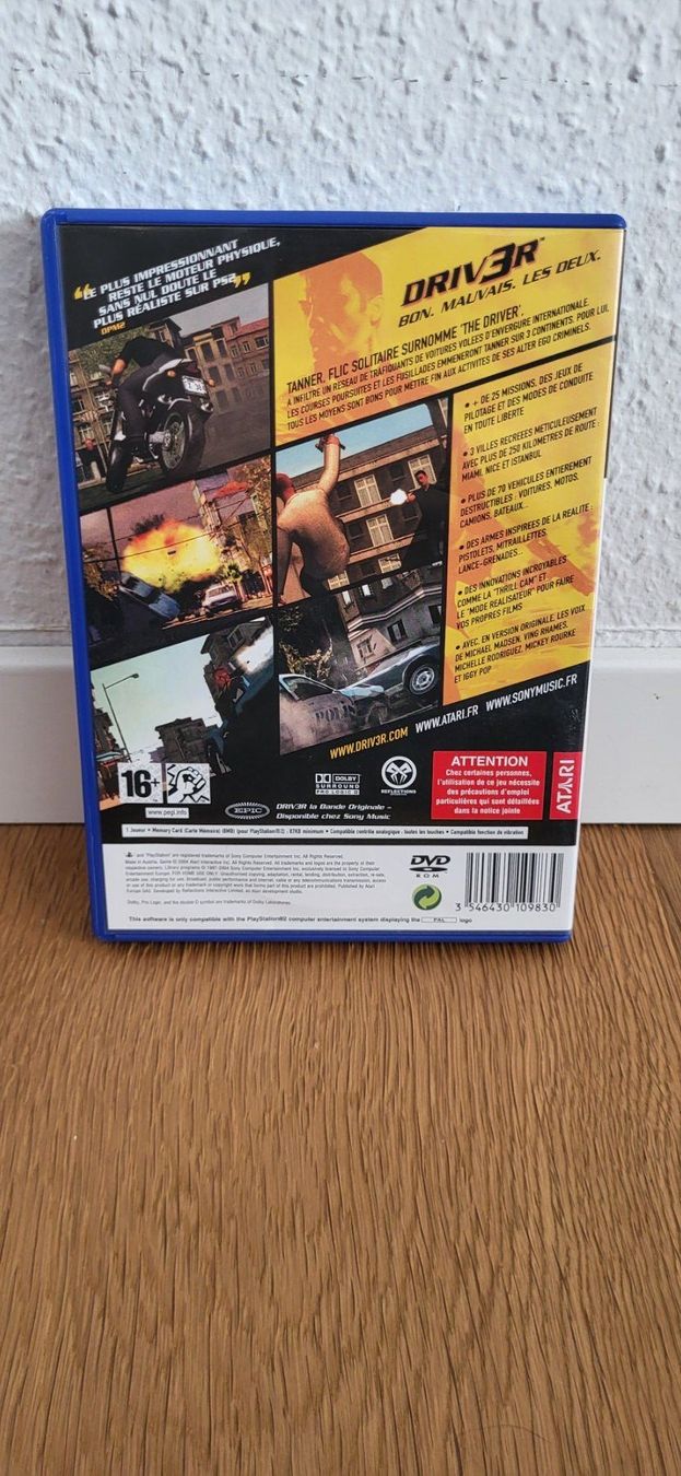 Sony Giochi: PS2 - Driver 3 – Usato da Münsingen venduto da Heroism2010 1