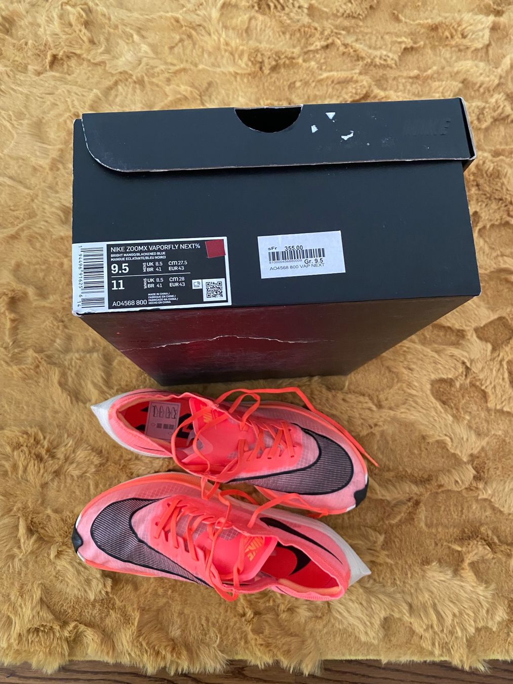 Nike Herrenschuhe: Nike ZoomX Vaporfly Next % – Neu und originalverpackt aus Zürich von suche_jenes 3