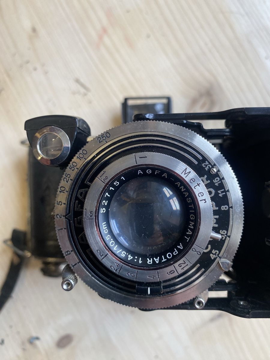 Agfa Fotocamera: Agfa mit Faltenbalg antike Kamera – Usato da Aathal-Seegräben venduto da wagenburg01 2