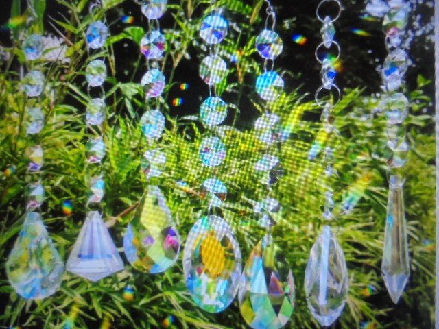 Tutte le decorazioni: 7 x Suncatcher Prisma Glaskristalle – Nuovo (secondo la descrizione) da Hinwil venduto da Glasperlen 9