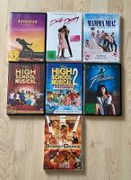 🎬 DVD Paket Tanz und Musik – Dirty Dancing, Mamma Mia u.a.