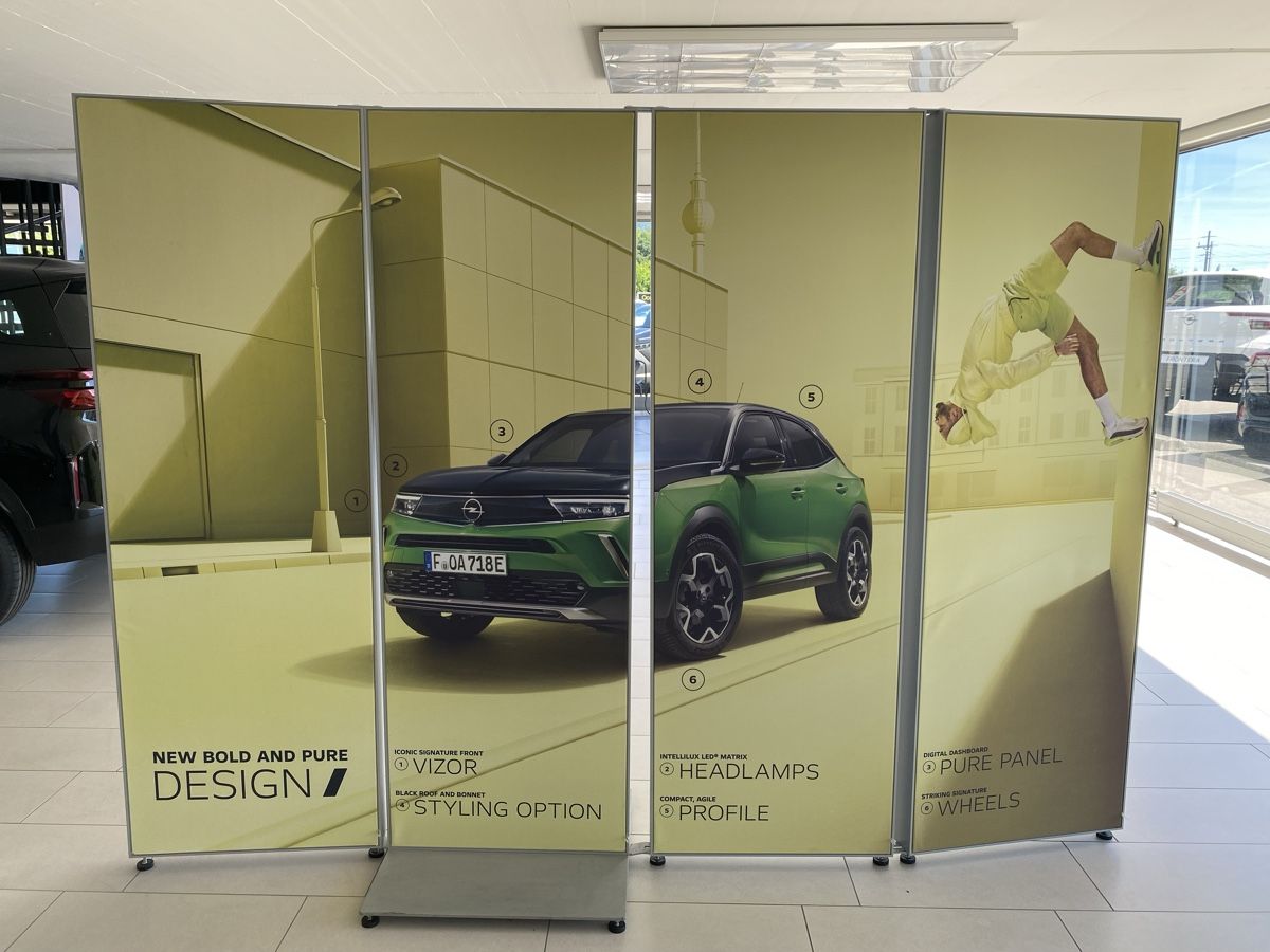 Paravents: Flex-Wall mit OPEL MOCCA 186x269cm – D'occasion à Hägglingen par Karin0802 1