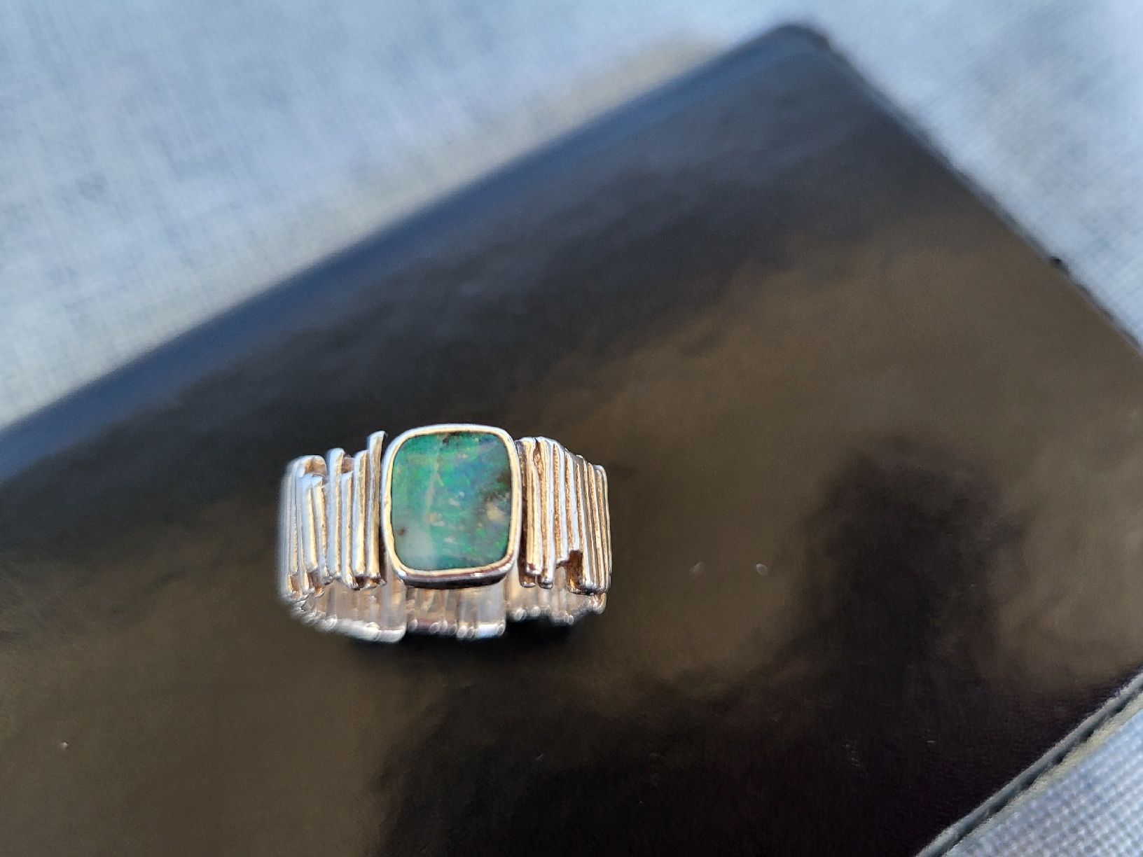 Ringe: Silberring mit Opal – Gebraucht aus Gutenswil von ghekko88