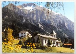 Lenzerheide, Evang. Kirche mit Lenzenhorn