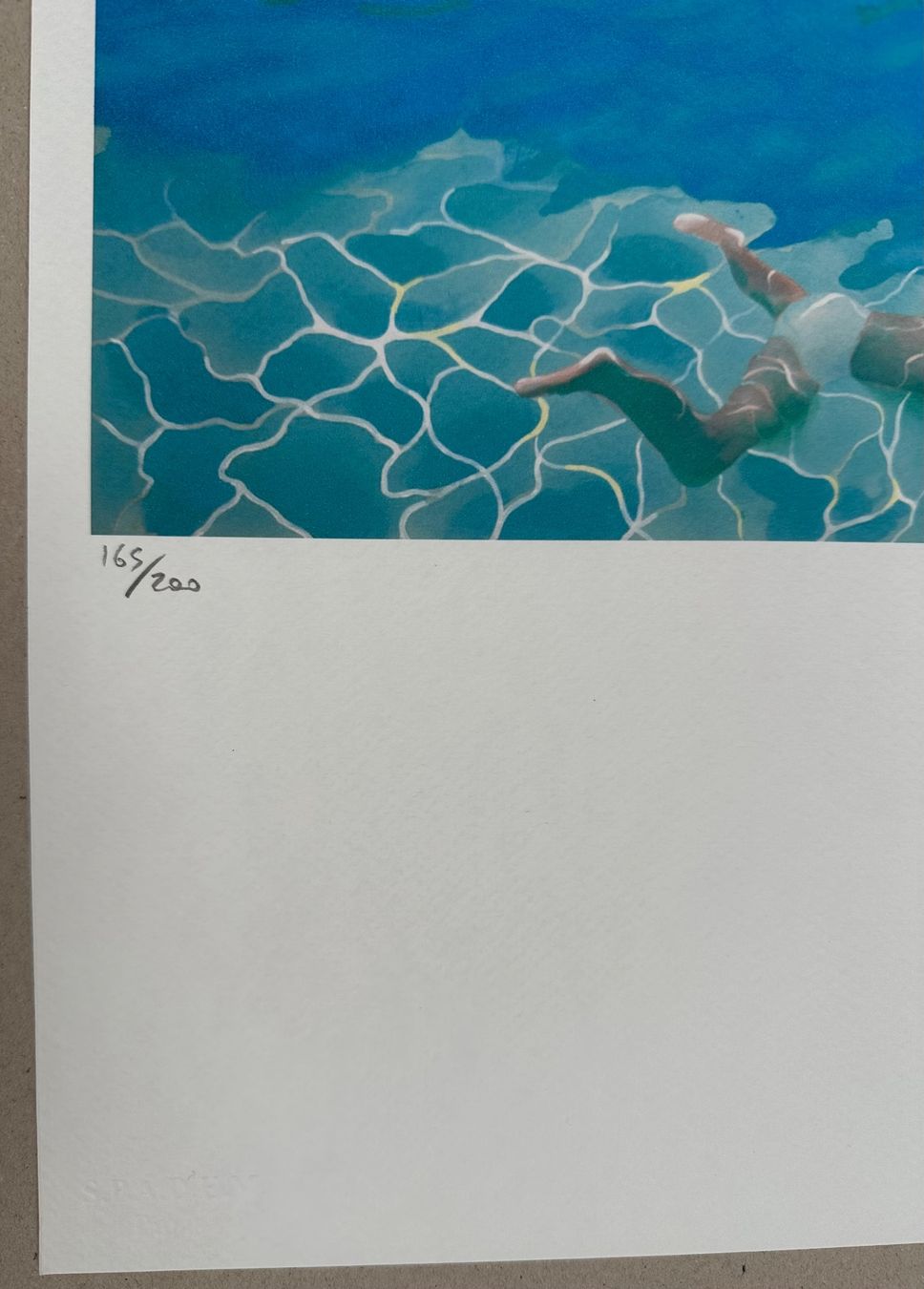 Poster & Bilder: David Hockney: Pool with two figures XXX/200 – Neu (gemäss Beschreibung) aus Meilen von Smgdesign 1