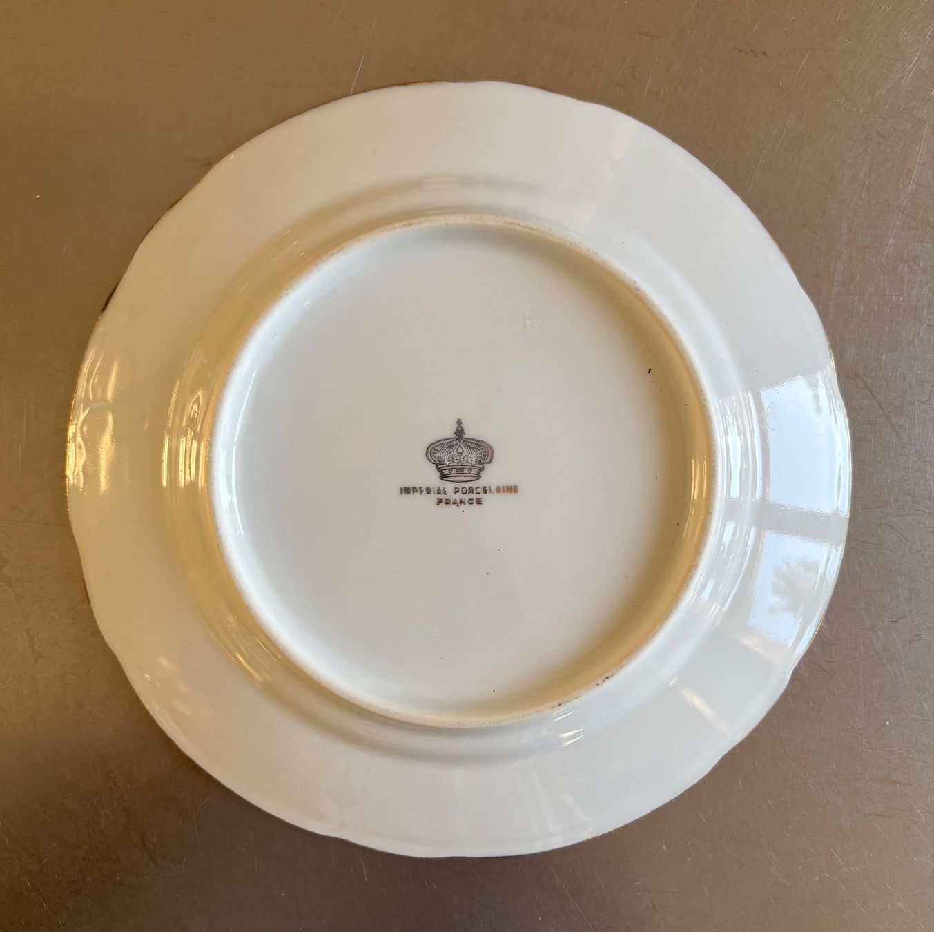 Teller: Série de 4 assiettes vintage – Gebraucht aus Neuchatel von melagian 4