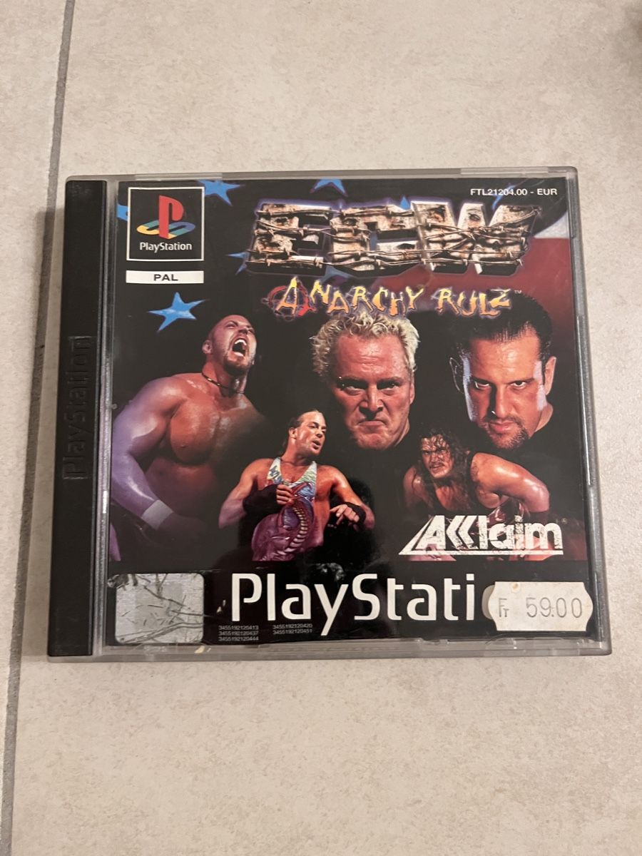 Spiele: ECW Anarchy Rulz für PS1 – Gebraucht aus Suhr von SchnapperCH