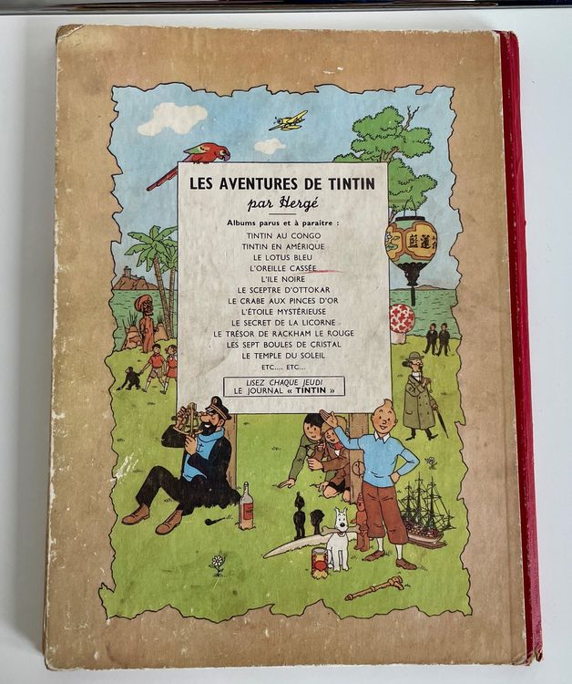 BD: Tim im Kongo - Ausgabe von 1947 - Top Zustand! – D'occasion à Zürich par tersus1981 8